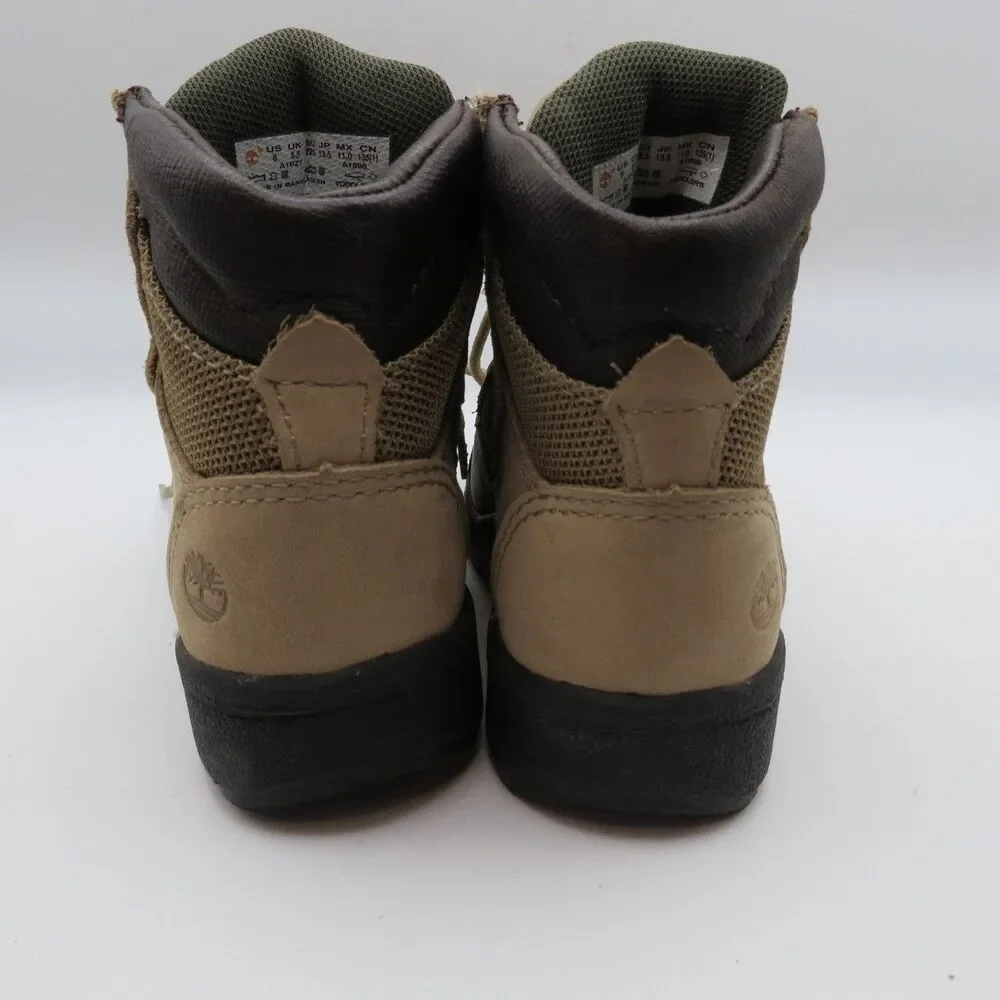 Timberland Toddler Waterproof Brown Nubuck Boots City Street Urban Size 6